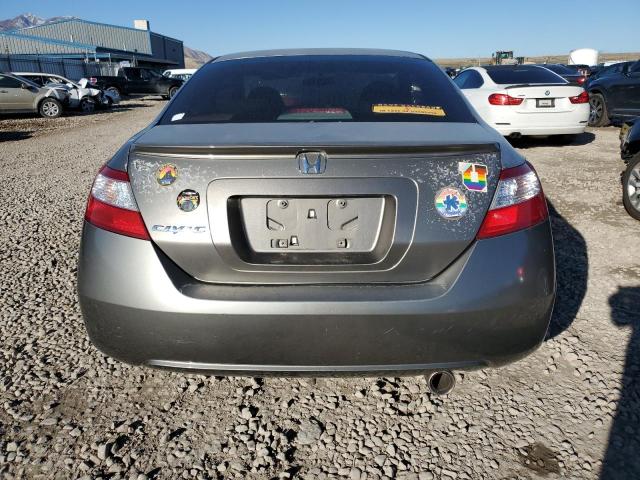 2HGFG11837H517428 - 2007 HONDA CIVIC EX GRAY photo 6