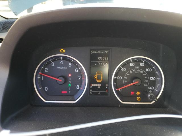 5J6RE48558L008387 - 2008 HONDA CR-V EX GREEN photo 9