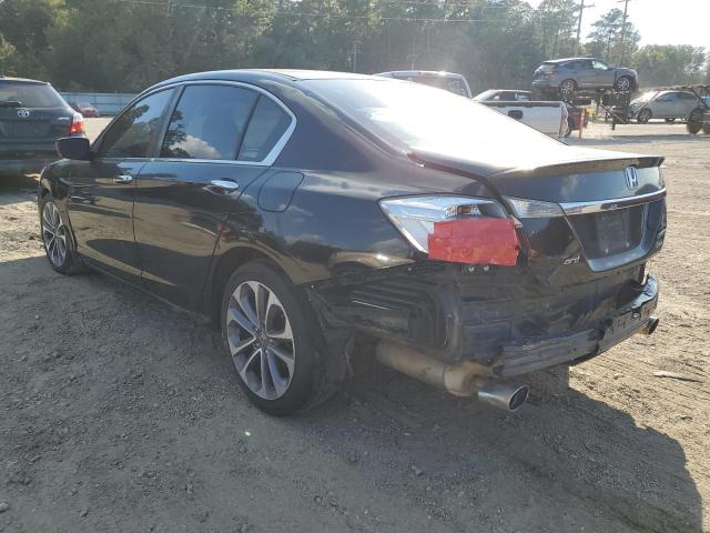 1HGCR2F51FA263975 - 2015 HONDA ACCORD SPORT Қара фото 2