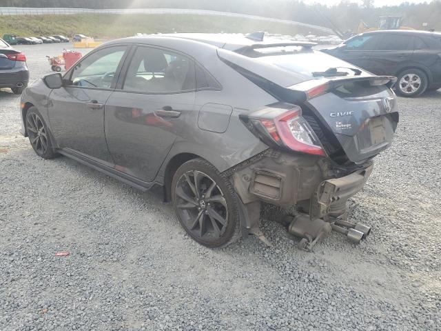 SHHFK7G45KU214216 - 2019 HONDA CIVIC SPORT GRAY photo 2