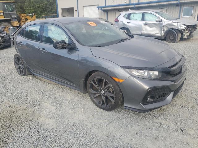 SHHFK7G45KU214216 - 2019 HONDA CIVIC SPORT GRAY photo 4