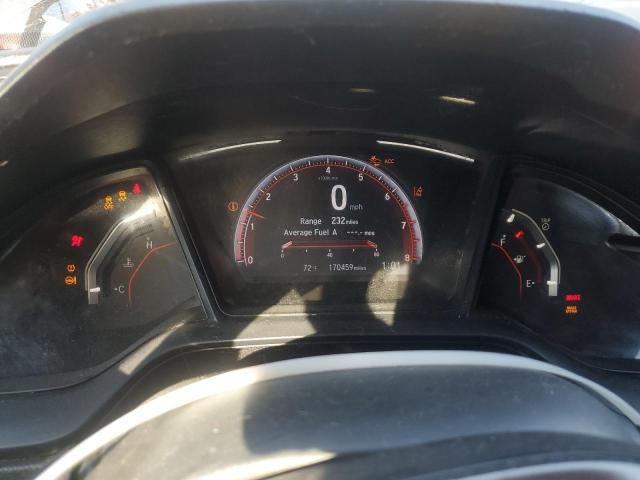 SHHFK7G45KU214216 - 2019 HONDA CIVIC SPORT GRAY photo 9