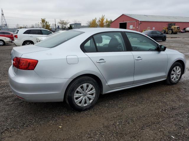 3VW2K7AJ9DM303071 - 2013 VOLKSWAGEN JETTA BASE Plata foto 3