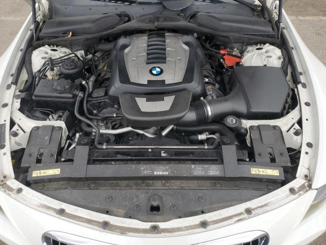 WBAEK13517CN84217 - 2007 BMW 650 I WHITE photo 11