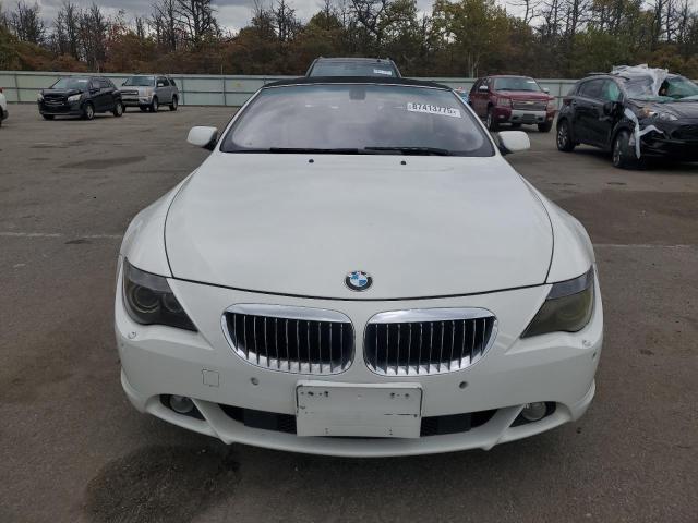 WBAEK13517CN84217 - 2007 BMW 650 I WHITE photo 5