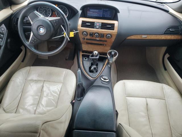 WBAEK13517CN84217 - 2007 BMW 650 I WHITE photo 8