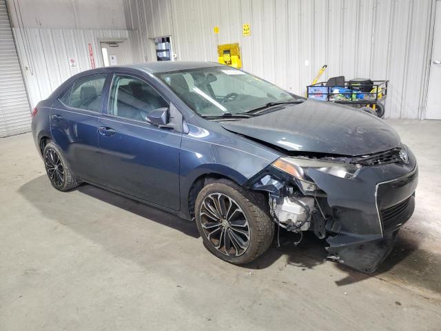 2T1BURHE9GC509652 - 2016 TOYOTA COROLLA L BLUE photo 4