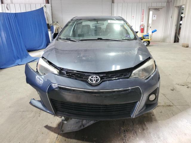 2T1BURHE9GC509652 - 2016 TOYOTA COROLLA L BLUE photo 5