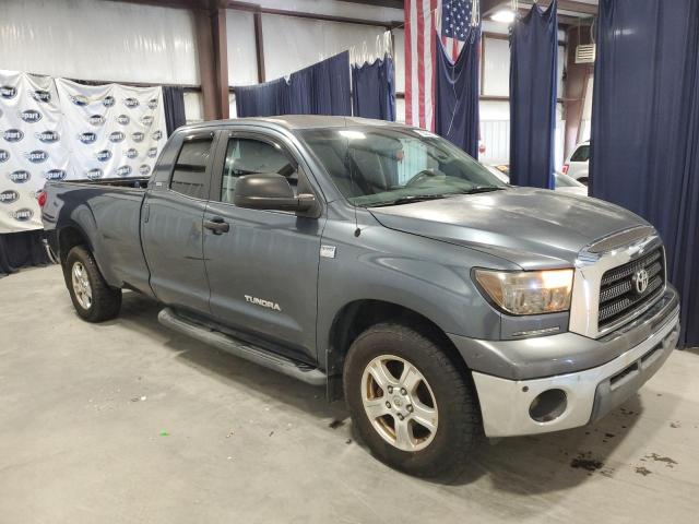 5TFST54107X001148 - 2007 TOYOTA TUNDRA DOUBLE CAB SR5 GRAY photo 4