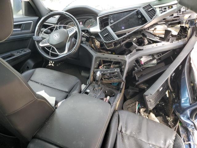 1V26E2CA4LC227964 - 2020 VOLKSWAGEN ATLAS CROS SE BLUE photo 8