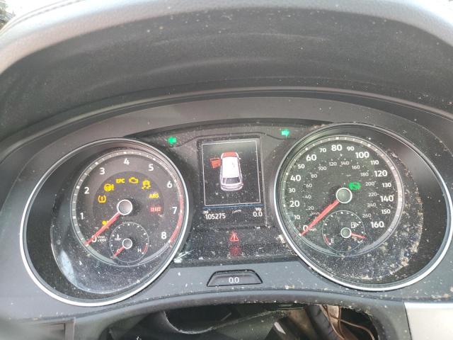 1V26E2CA4LC227964 - 2020 VOLKSWAGEN ATLAS CROS SE BLUE photo 9