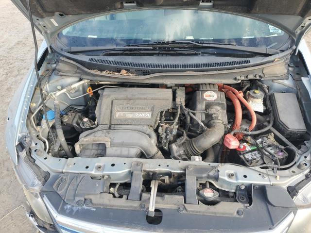 JHMFB4F23CS004961 - 2012 HONDA CIVIC HYBRID ლურჯი ფოტო 11