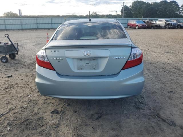 JHMFB4F23CS004961 - 2012 HONDA CIVIC HYBRID ლურჯი ფოტო 6