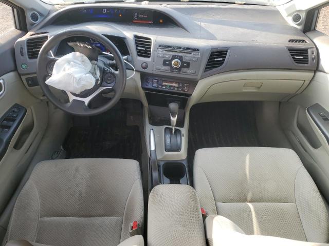 JHMFB4F23CS004961 - 2012 HONDA CIVIC HYBRID ლურჯი ფოტო 8