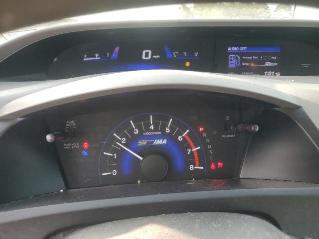 JHMFB4F23CS004961 - 2012 HONDA CIVIC HYBRID ლურჯი ფოტო 9