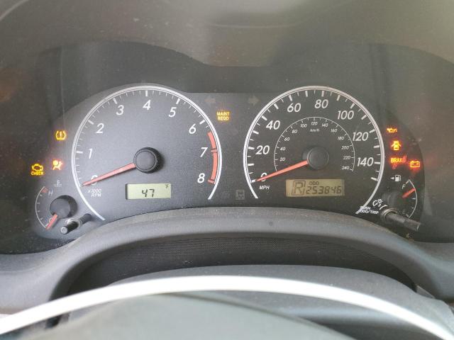 1NXBU4EE9AZ301137 - 2010 TOYOTA COROLLA BASE Beyaz fotoğraf 9