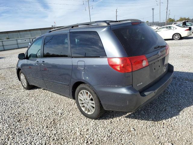 5TDYK4CC9AS302637 - 2010 TOYOTA SIENNA XLE BLUE photo 2