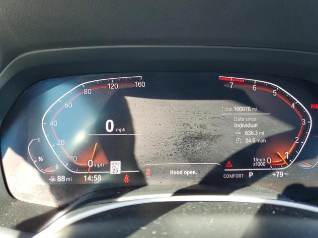 5UXCR6C59KLL24495 - 2019 BMW X5 XDRIVE40I WHITE photo 9