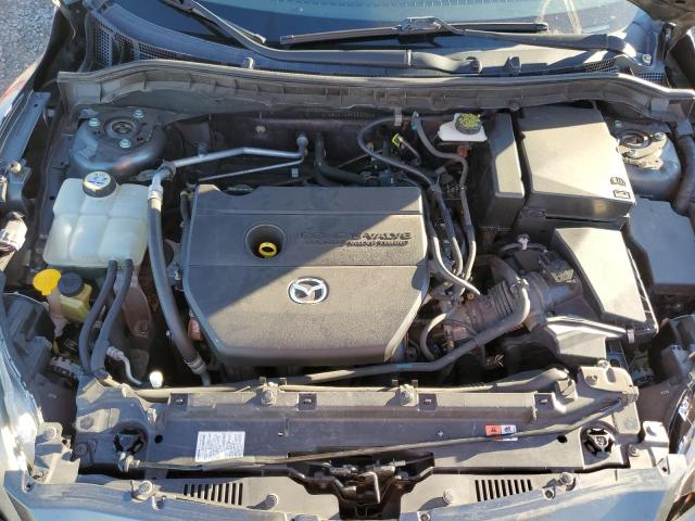 JM1BL1M95D1800615 - 2013 MAZDA 3 S შავი ფოტო 11