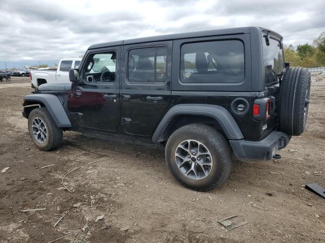1C4PJXDN7RW179318 - 2024 JEEP WRANGLER SPORT BLACK photo 2