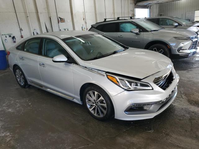 5NPE34AFXFH090678 - 2015 HYUNDAI SONATA SPORT WHITE photo 4