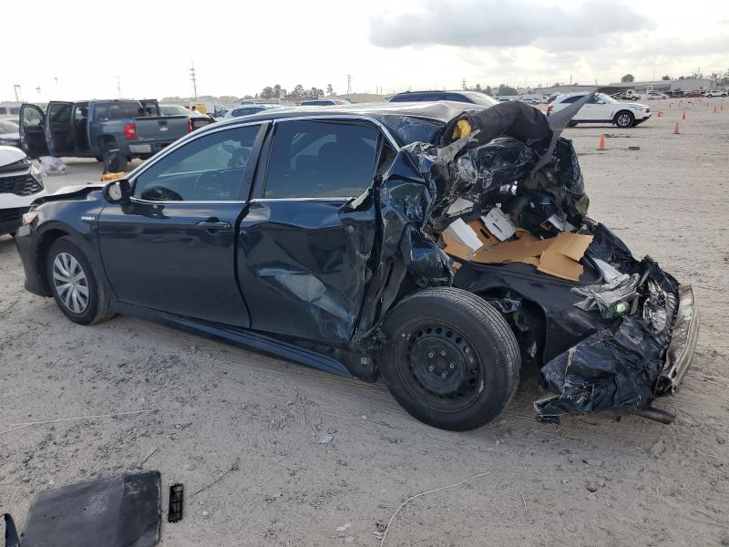 4T1C31AK8MU557825 - 2021 TOYOTA CAMRY LE BLACK photo 2