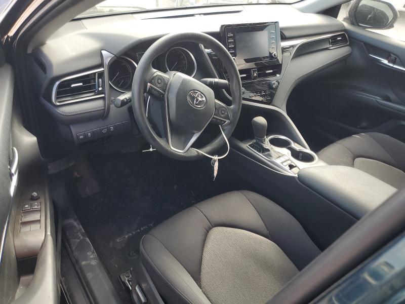 4T1C31AK8MU557825 - 2021 TOYOTA CAMRY LE BLACK photo 8