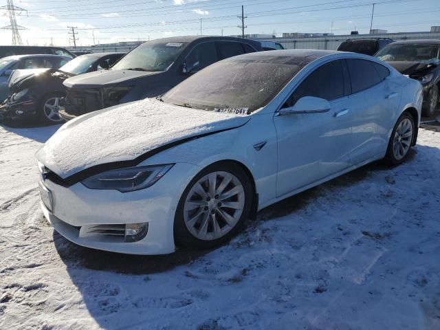 5YJSA1E20JF237273 - 2018 TESLA MODEL S WHITE photo 1