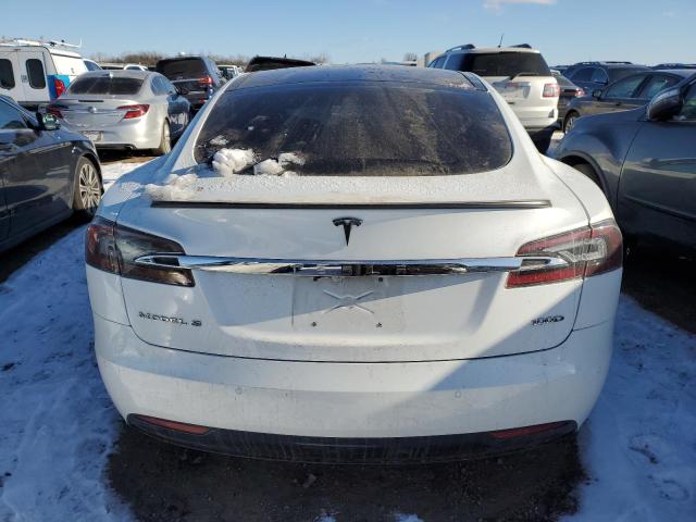 5YJSA1E20JF237273 - 2018 TESLA MODEL S WHITE photo 6