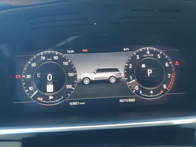 SALGS2RU6LA403482 - 2020 LAND ROVER RANGE ROVE HSE WHITE photo 9