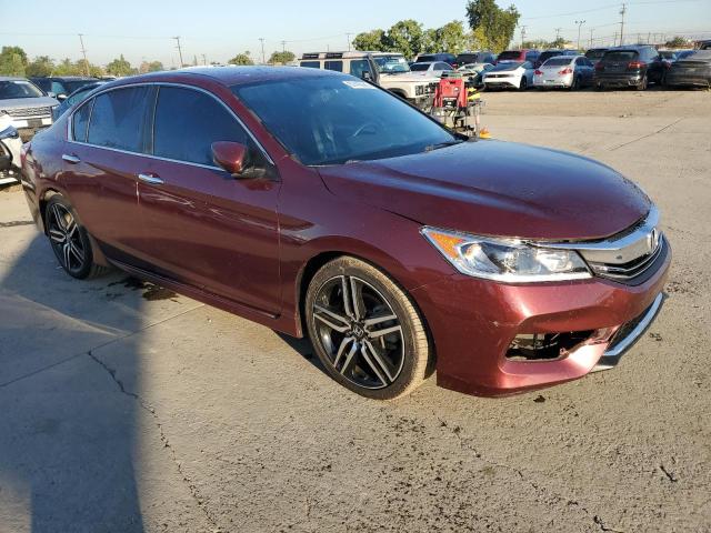 1HGCR2F56GA232450 - 2016 HONDA ACCORD SPORT BURGUNDY photo 4
