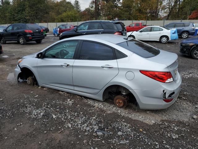 KMHCU4AE1CU234062 - 2012 HYUNDAI ACCENT GLS ვერცხლისფერი ფოტო 2