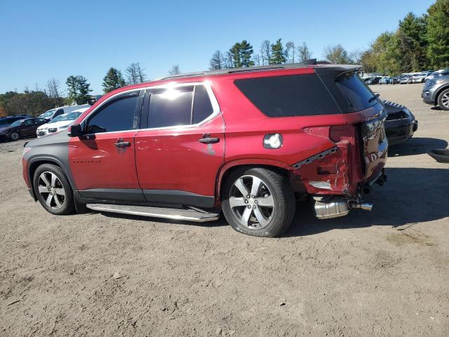 1GNEVHKW3JJ129893 - 2018 CHEVROLET TRAVERSE LT RED photo 2