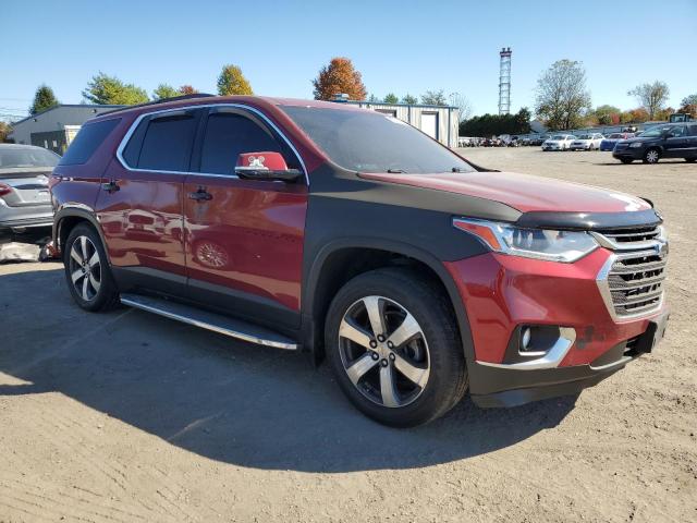 1GNEVHKW3JJ129893 - 2018 CHEVROLET TRAVERSE LT RED photo 4