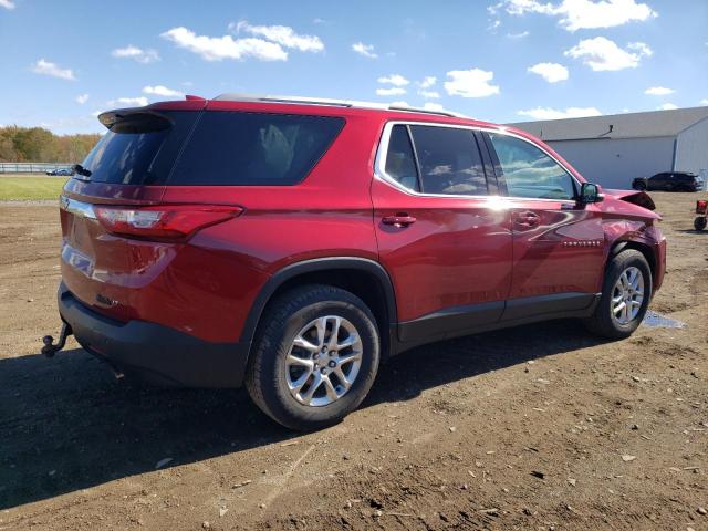 1GNEVGKW3JJ123778 - 2018 CHEVROLET TRAVERSE LT წითელი ფოტო 3