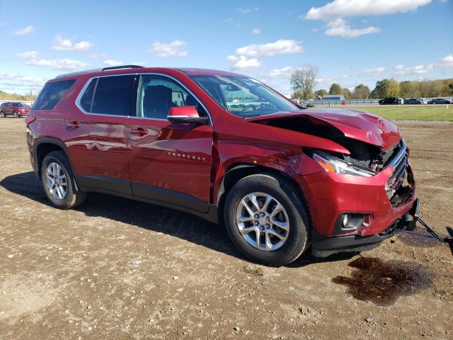 1GNEVGKW3JJ123778 - 2018 CHEVROLET TRAVERSE LT წითელი ფოტო 4