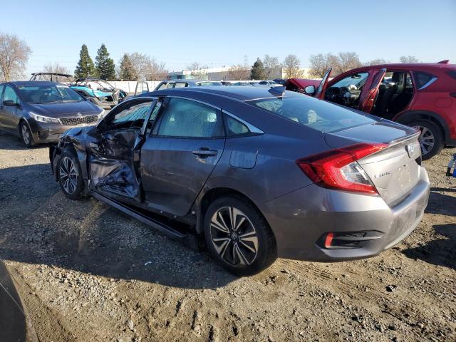 19XFC1F75HE215176 - 2017 HONDA CIVIC EXL ნაცრისფერი ფოტო 2