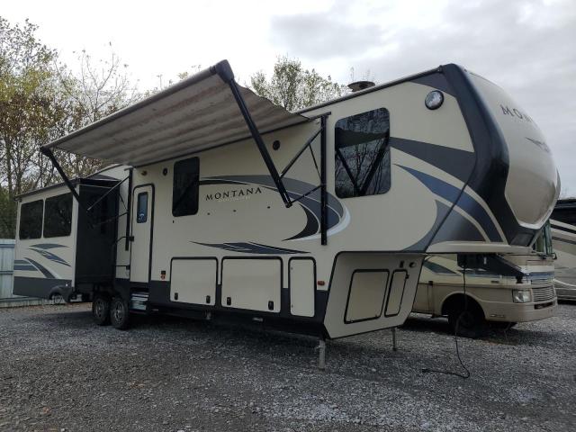 4YDF38526JA742406 - 2018 KEYSTONE MONTANA HI TAN photo 1