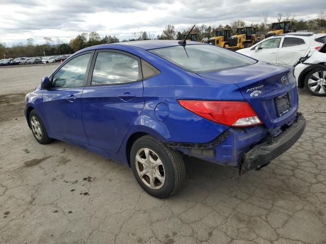 KMHCT4AE3CU151624 - 2012 HYUNDAI ACCENT GLS BLUE photo 2