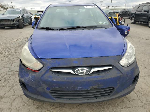 KMHCT4AE3CU151624 - 2012 HYUNDAI ACCENT GLS BLUE photo 5