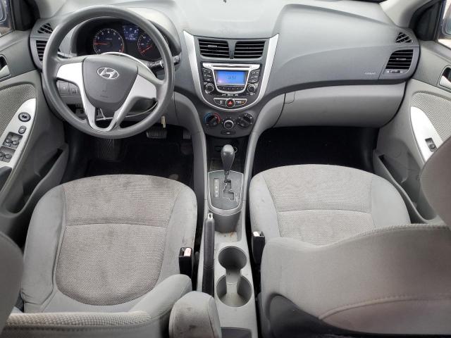 KMHCT4AE3CU151624 - 2012 HYUNDAI ACCENT GLS BLUE photo 8