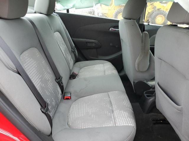 1G1JA5SH6E4226828 - 2014 CHEVROLET SONIC LS RED photo 10