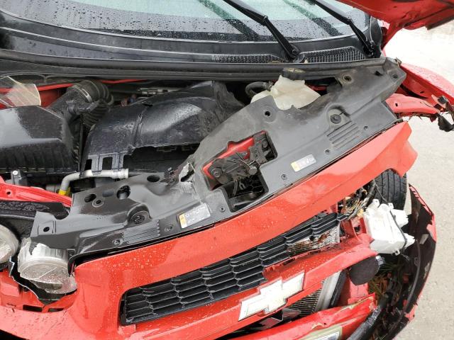 1G1JA5SH6E4226828 - 2014 CHEVROLET SONIC LS RED photo 11