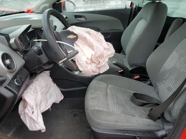 1G1JA5SH6E4226828 - 2014 CHEVROLET SONIC LS RED photo 7