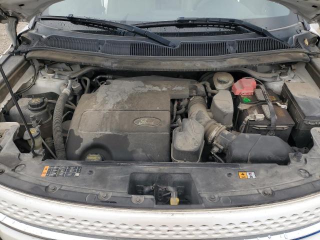 1FM5K8F80EGA55957 - 2014 FORD EXPLORER LIMITED თეთრი ფოტო 11