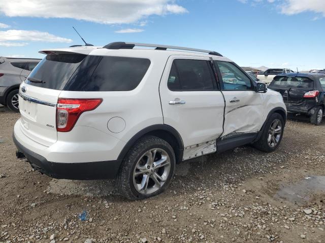 1FM5K8F80EGA55957 - 2014 FORD EXPLORER LIMITED თეთრი ფოტო 3