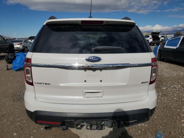 1FM5K8F80EGA55957 - 2014 FORD EXPLORER LIMITED თეთრი ფოტო 6