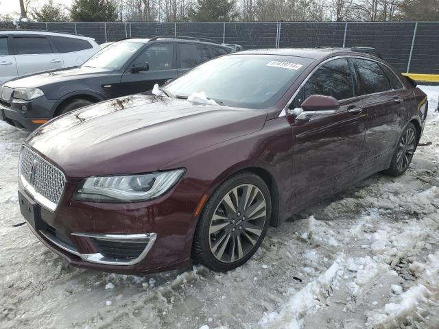 3LN6L5E95HR660399 - 2017 LINCOLN MKZ RESERVE ბურგუნდია ფოტო 1