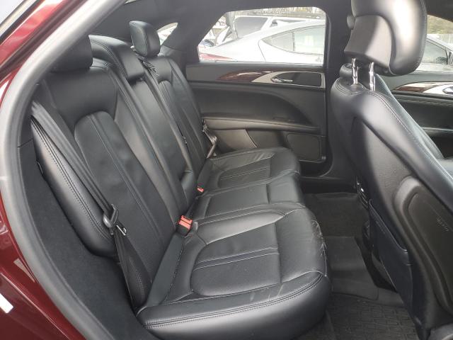 3LN6L5E95HR660399 - 2017 LINCOLN MKZ RESERVE ბურგუნდია ფოტო 10