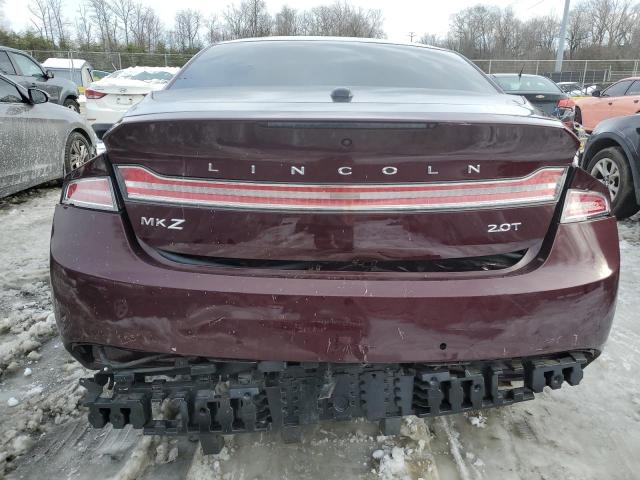 3LN6L5E95HR660399 - 2017 LINCOLN MKZ RESERVE ბურგუნდია ფოტო 6